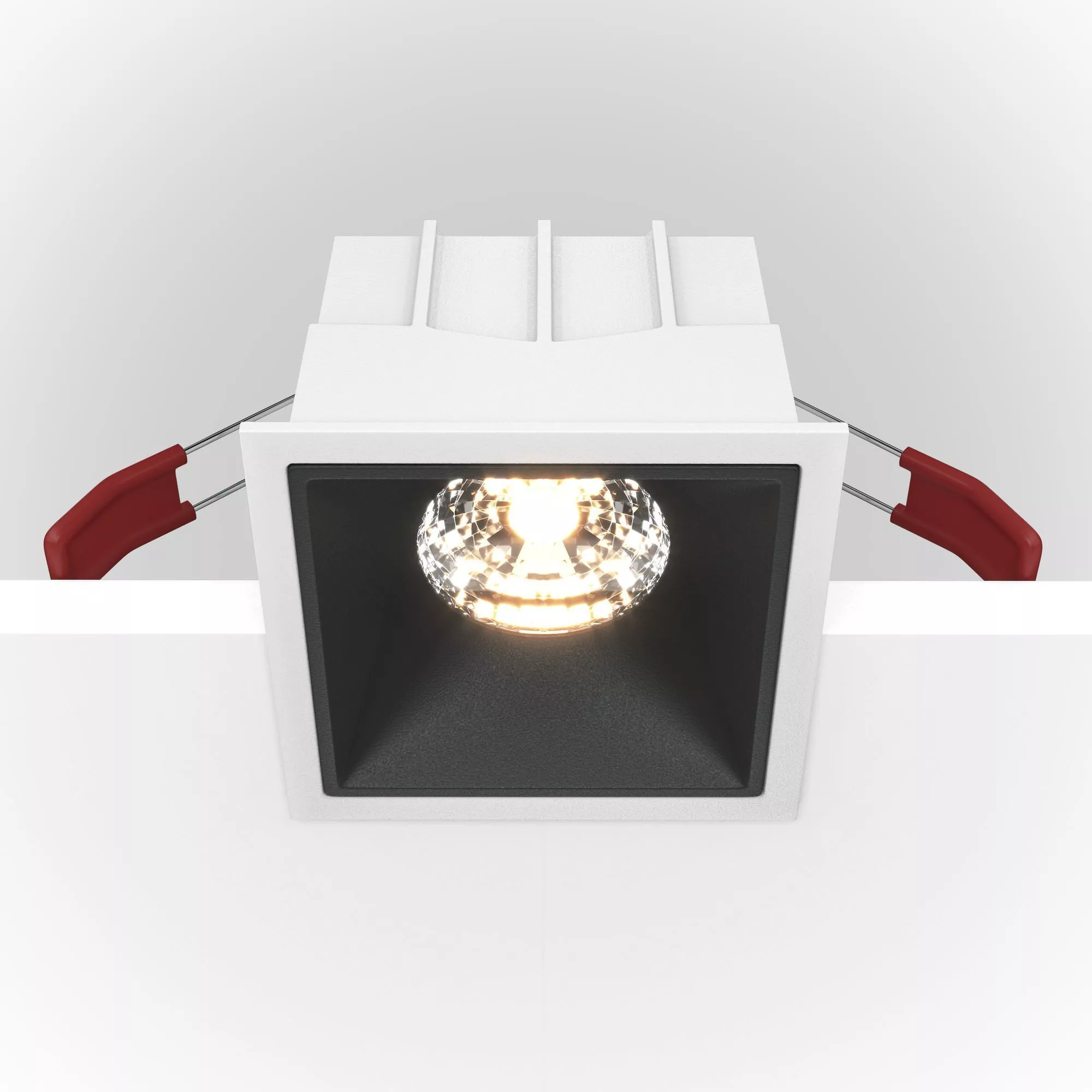 Точечный встраиваемый светильник Maytoni Alfa LED DL043-01-15W3K-D-SQ-WB