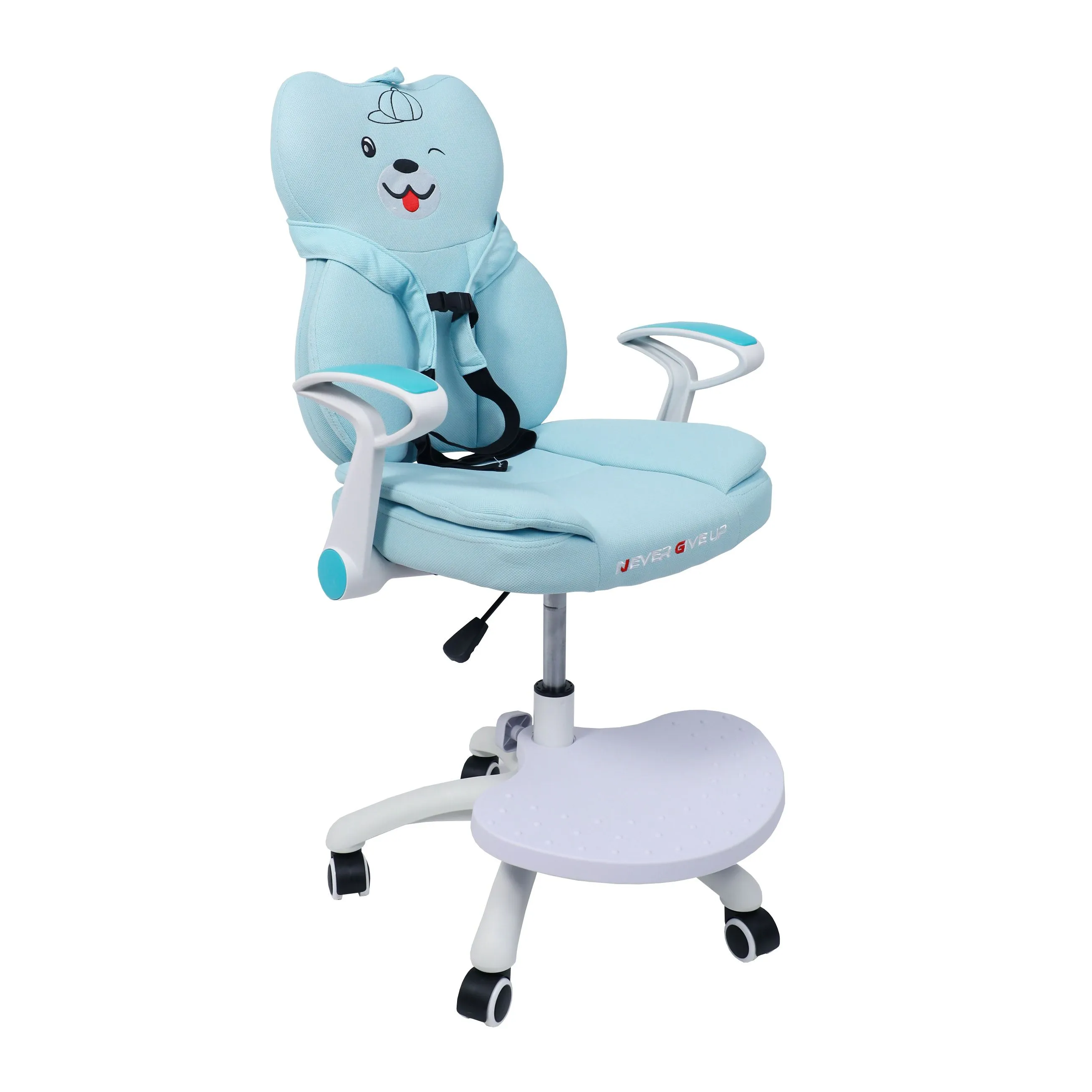 Кресло компьютерное детское REDLEY ткань синий 102537