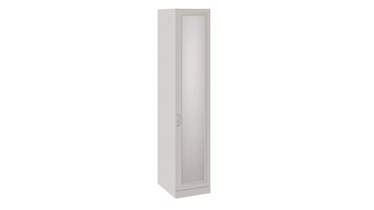 Шкаф для белья с зеркальной дверью с опорой Сабрина СМ-307.07.011-01