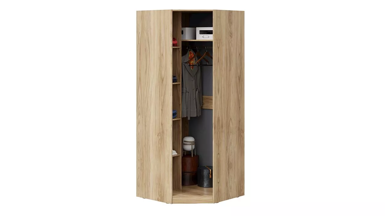 Шкаф для одежды угловой правый Рико СМ-340.07.312 R