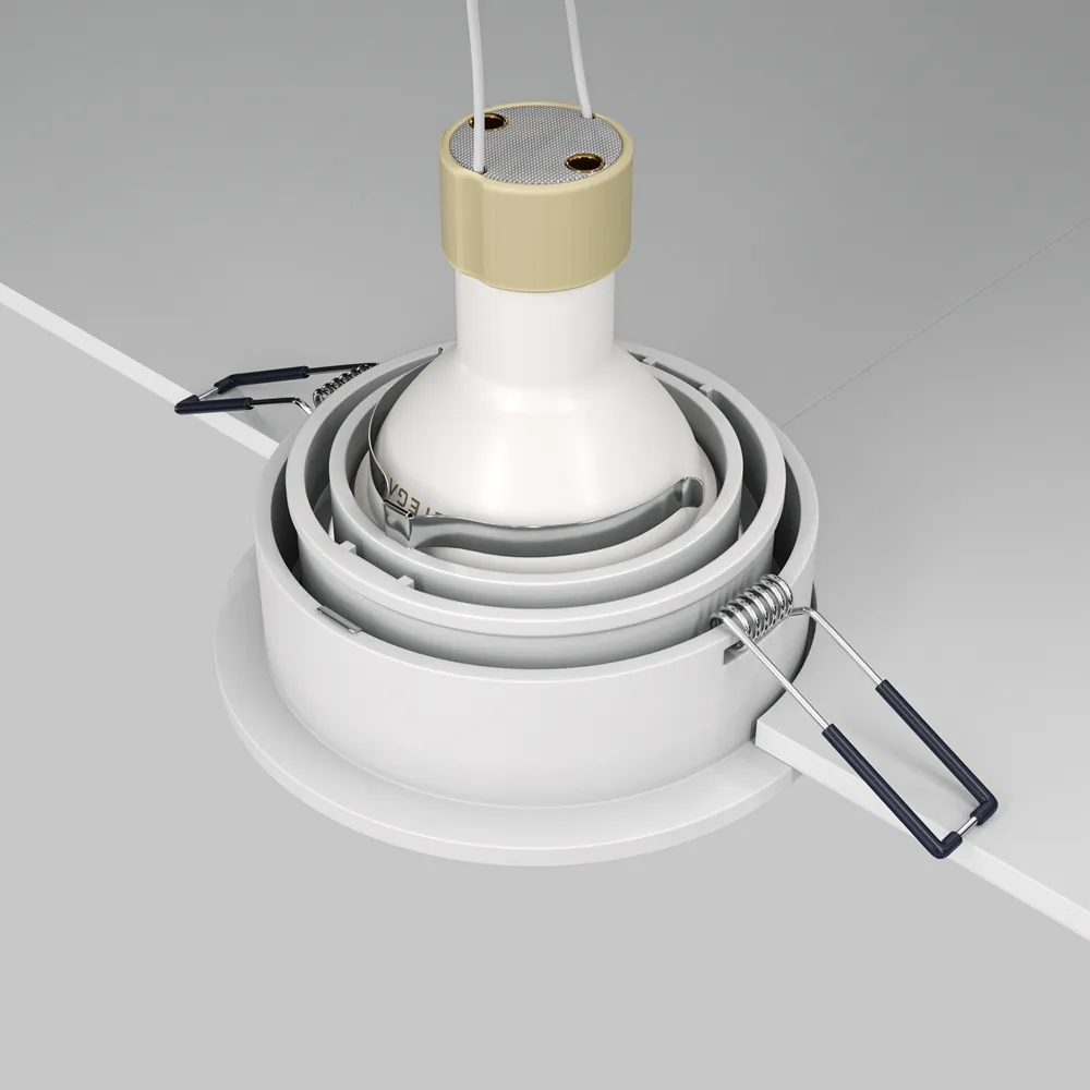 Точечный встраиваемый светильник Maytoni Technical Akron DL025-2-01W