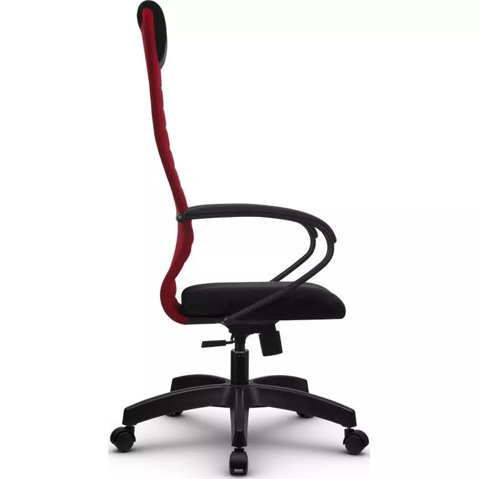 Кресло компьютерное SU-BK130-10 Pl Красный / черный