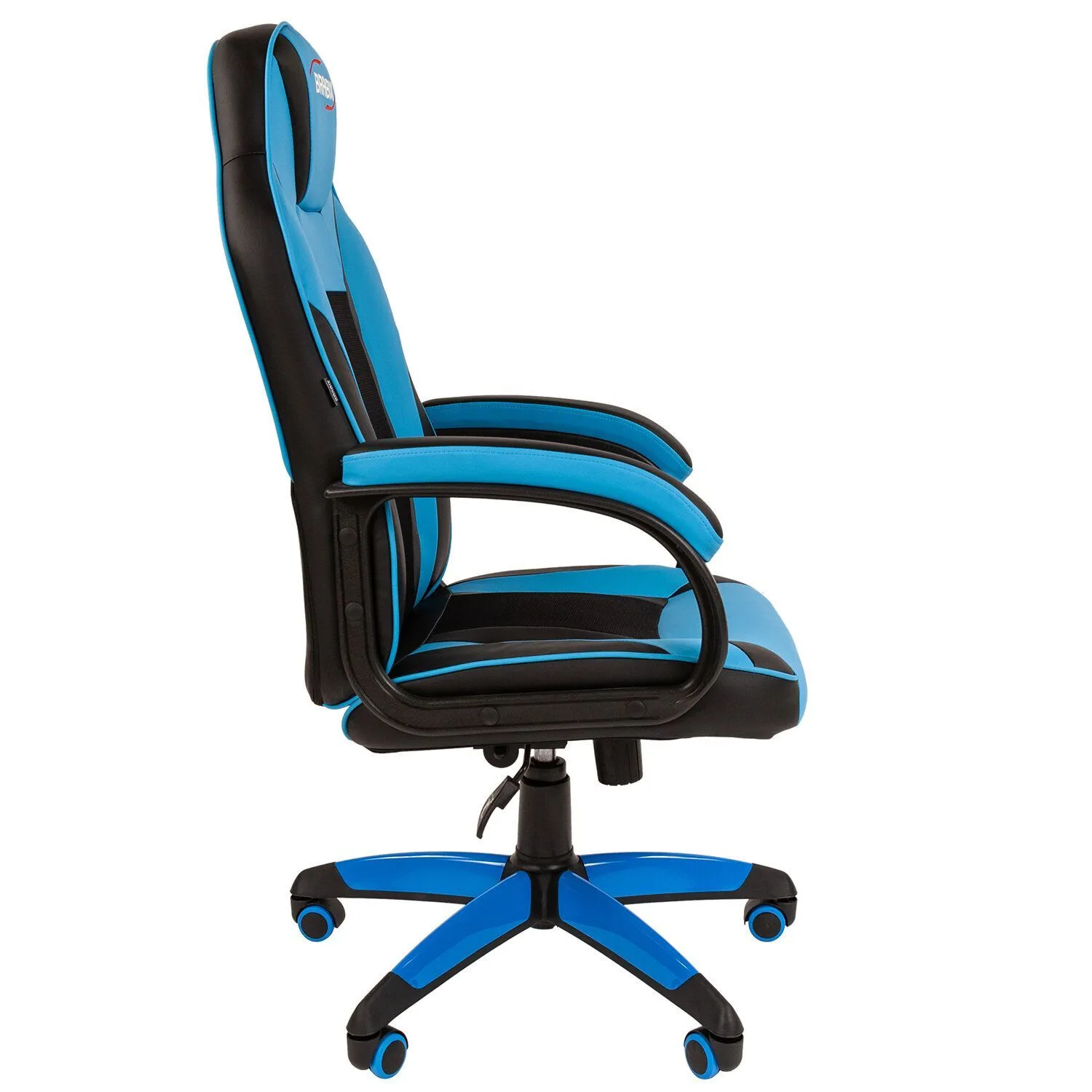 Геймерское кресло BRABIX Tanto GM-171 черный голубой 532575