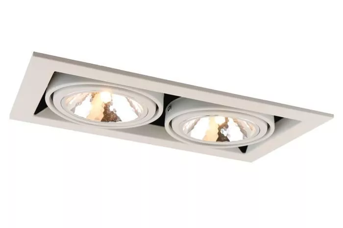 Точечный встраиваемый светильник Arte Lamp CARDANI SEMPLICE A5949PL-2WH