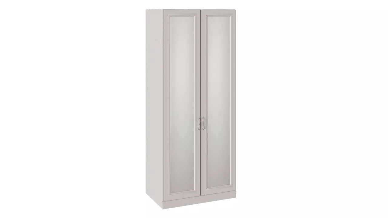 Шкаф для одежды с зеркальными дверями Сабрина СМ-307.07.222-01