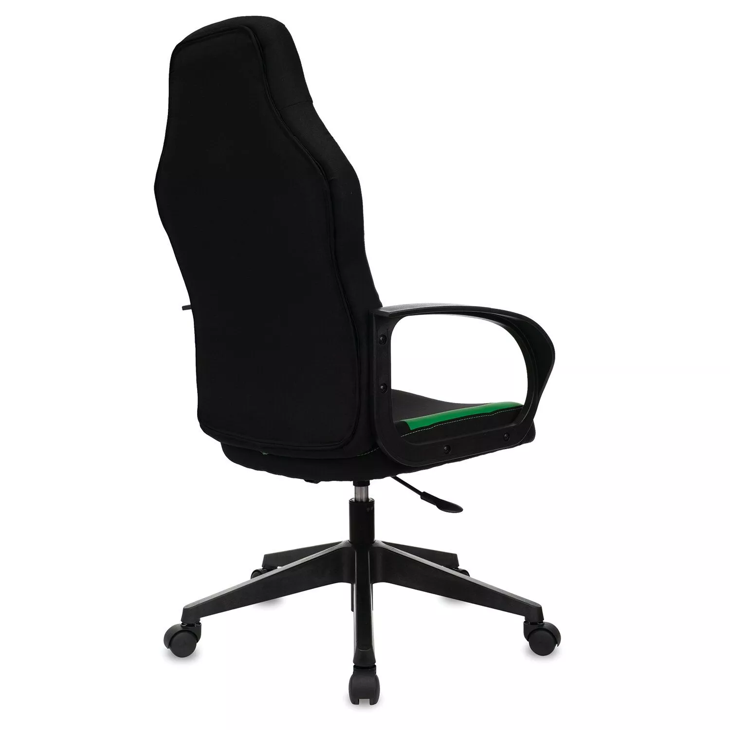 Кресло компьютерное BRABIX Alpha GM-018 черный зеленый 532639