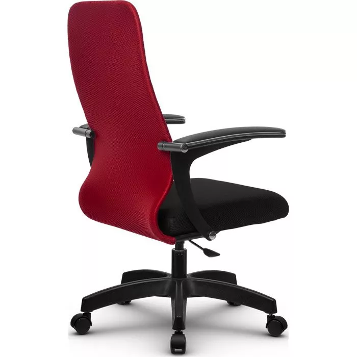 Кресло компьютерное SU-СU160-10Р Pl Красный / черный