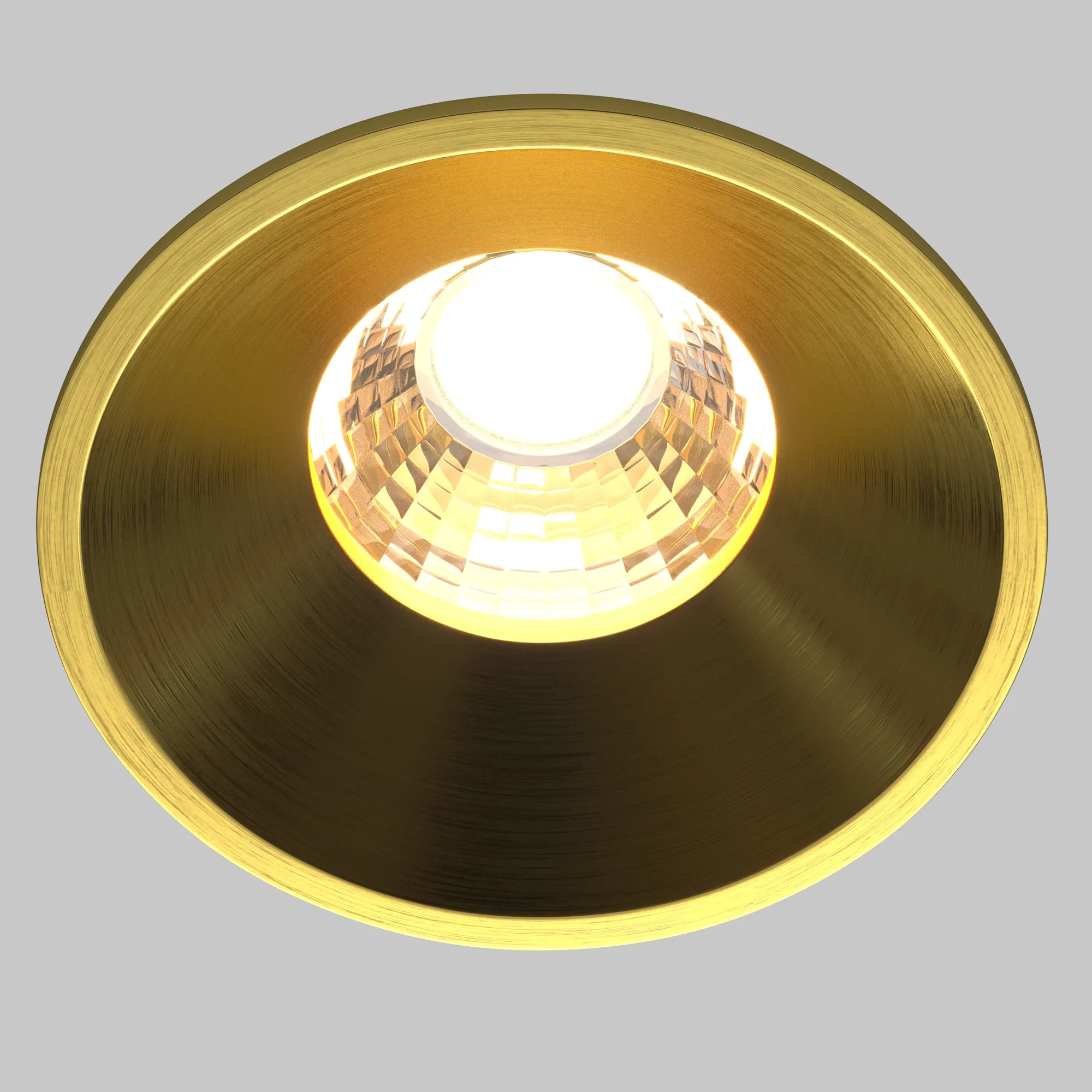 Точечный встраиваемый светильник Maytoni Round DL058-7W3K-BS