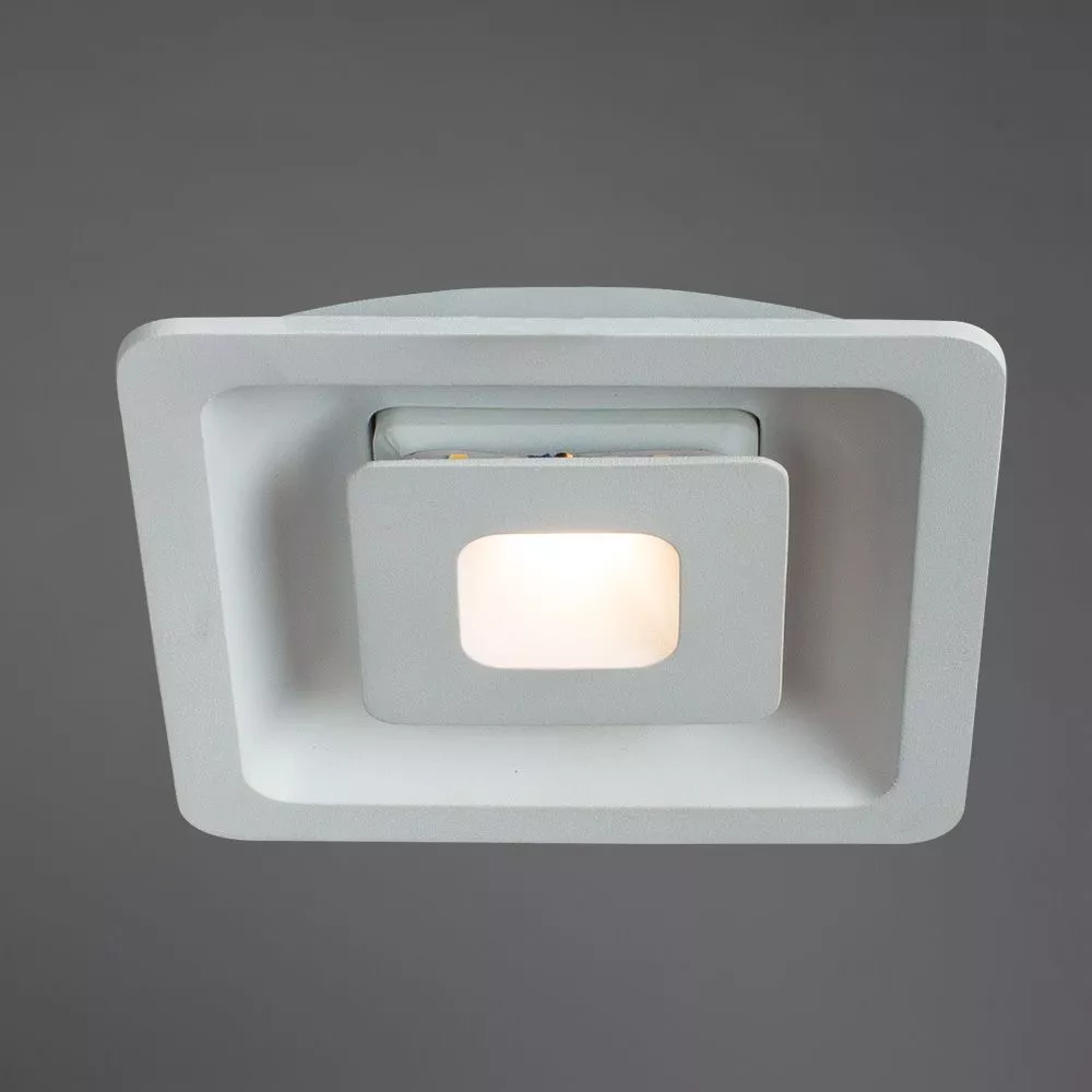Точечный встраиваемый светильник Arte Lamp CANOPO A7243PL-2WH