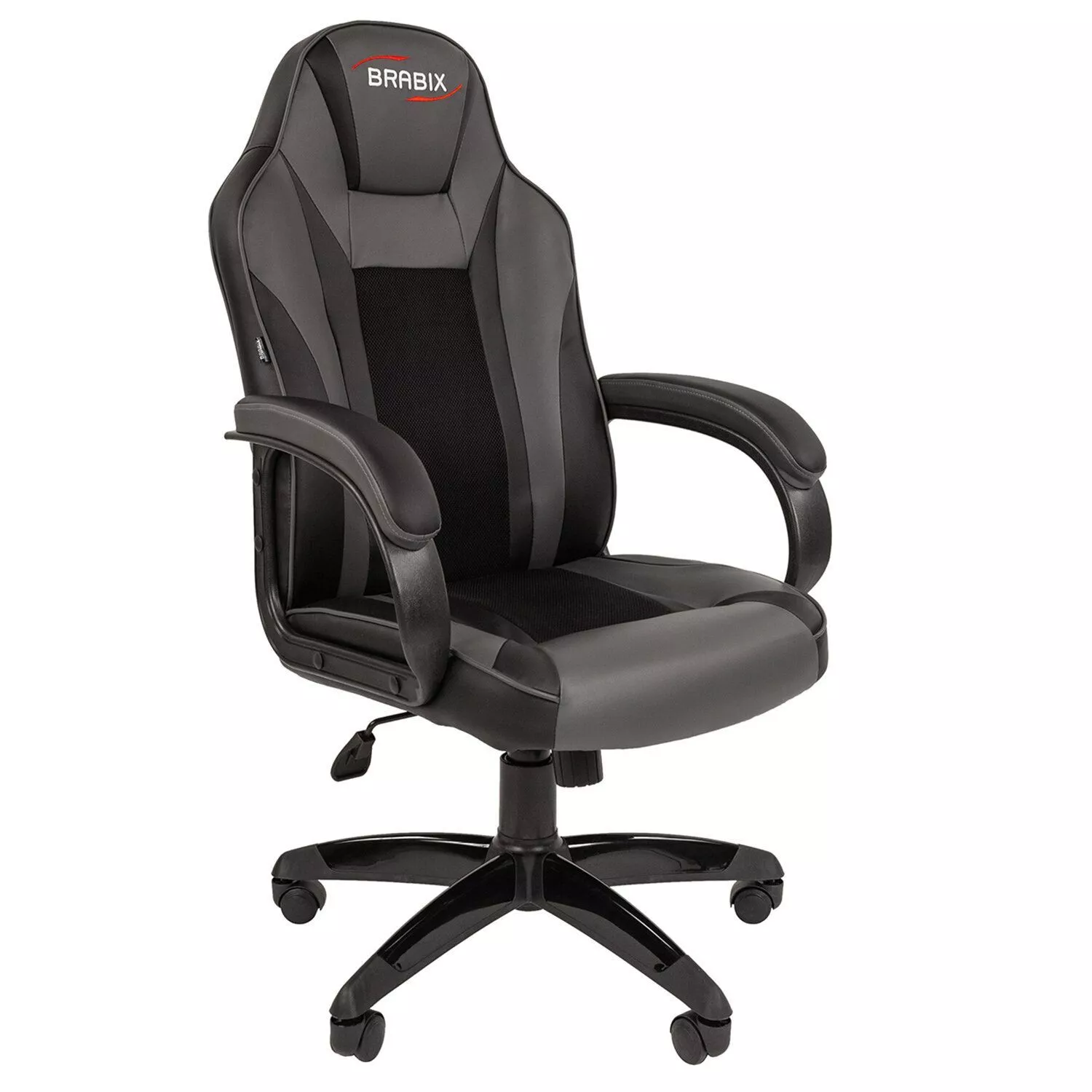 Геймерское кресло BRABIX Tanto GM-171 черный серый 532574