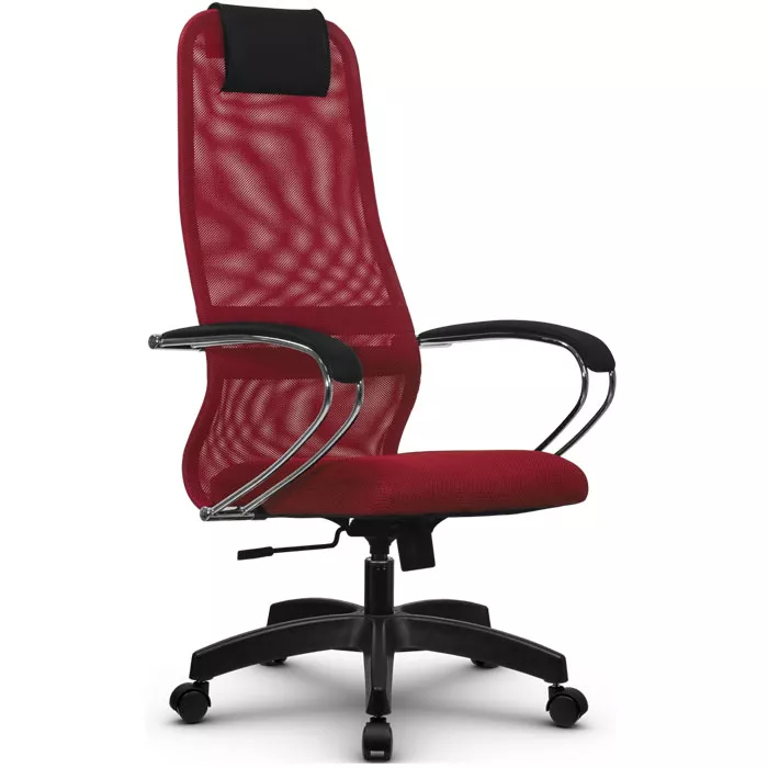 Кресло компьютерное SU-BK131-8 Pl Красный / красный