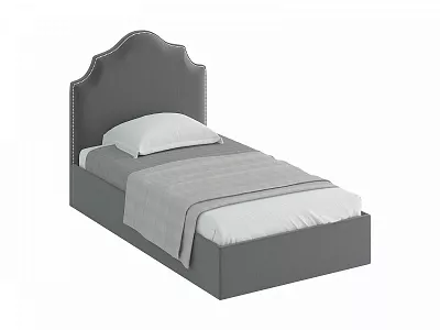Кровать Princess с подъемным механизмом серый 340881