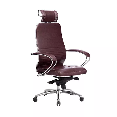 Кресло для руководителя SAMURAI KL-2.04 MPES Темно-бордовый