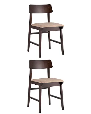 Комплект стульев ODEN коричневый 2 шт