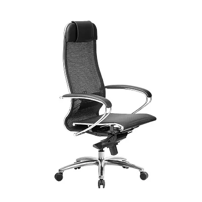 Эргономичное кресло SAMURAI S-1.04 MPES Черный плюс