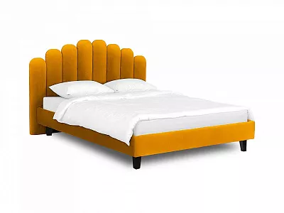 Кровать 160х200 Queen II Sharlotta L желтый 577093