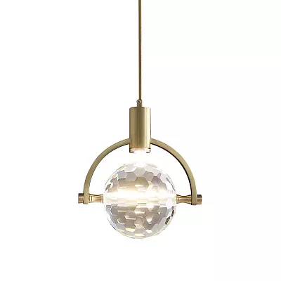 Подвесной светильник Delight Collection 2121P/A brass/clear