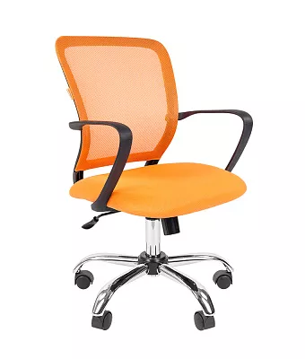 Кресло для оператора Chairman 698 ХРОМ оранжевый TW 16
