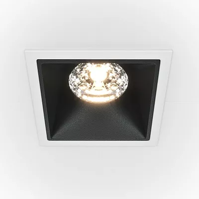 Точечный встраиваемый светильник Maytoni Alfa LED DL043-01-15W4K-D-SQ-WB