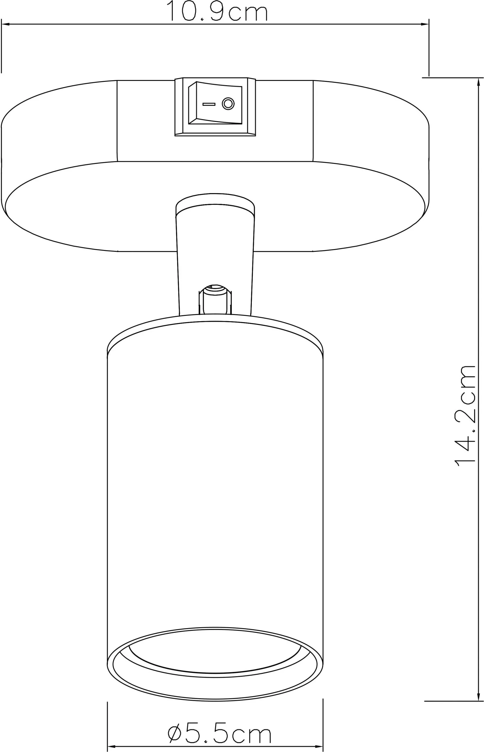 Спот настенный ARTE LAMP AQUARIUS A3226AP-1BK