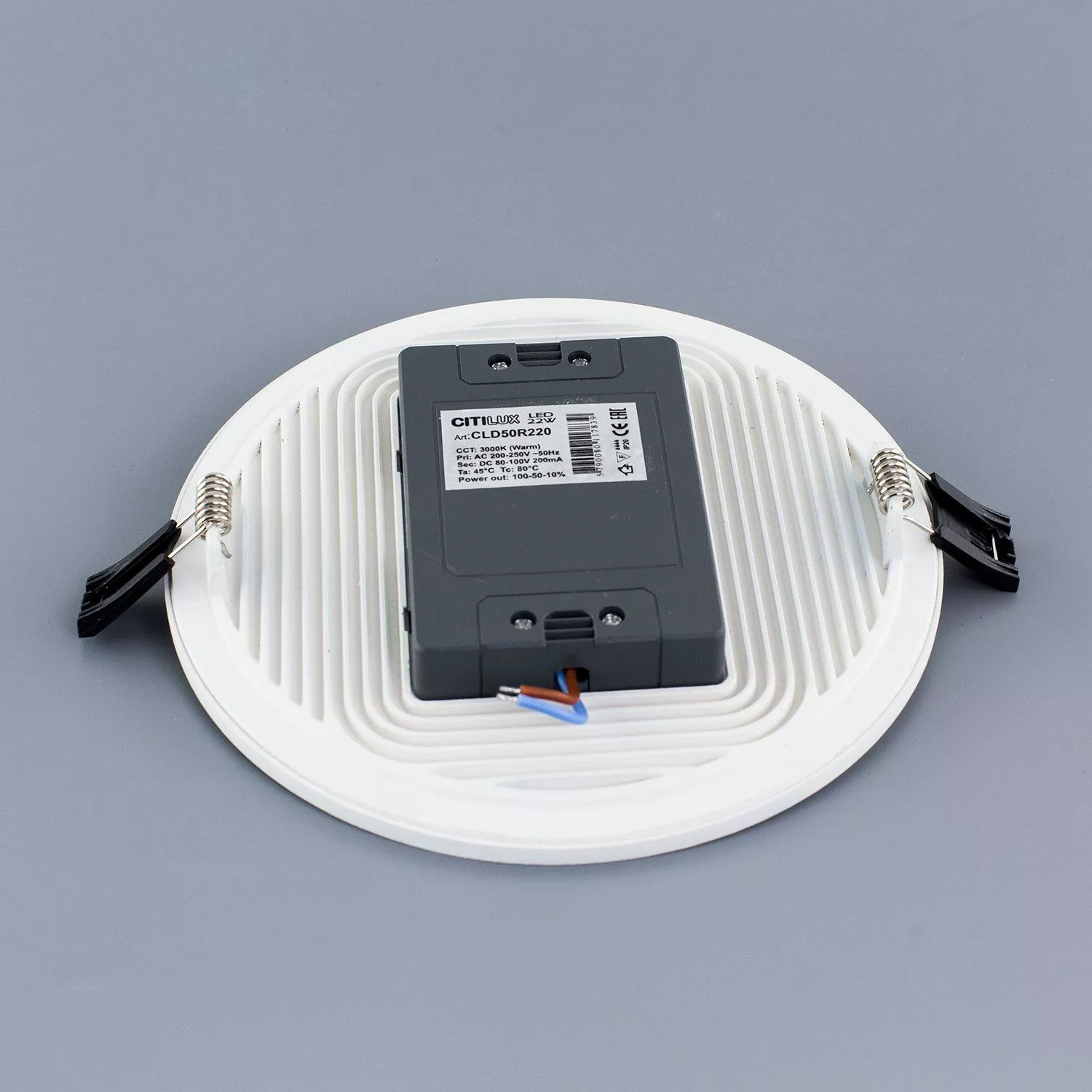 Встраиваемый светильник Омега D 175 белый (дневной свет) Citilux CLD50R220N