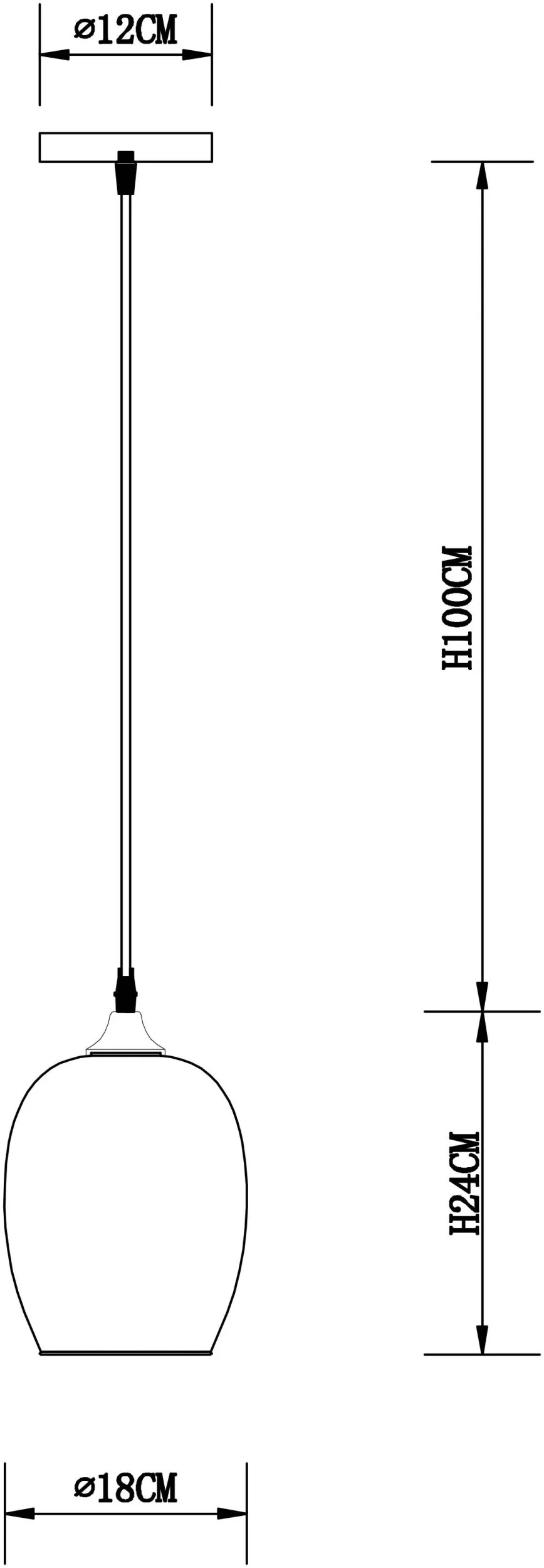 Подвесной светильник Arte Lamp PROPUS A4344SP-1AB
