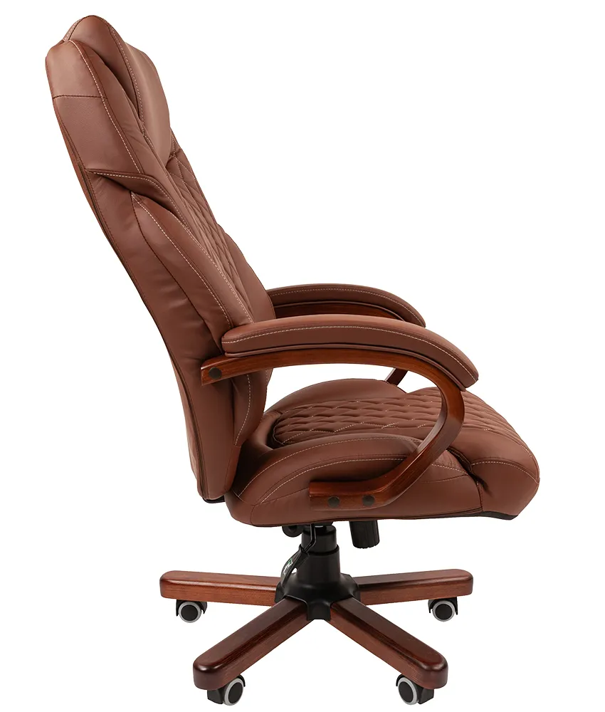 Кресло руководителя (до 150 кг) Chairman 406 N коричневый
