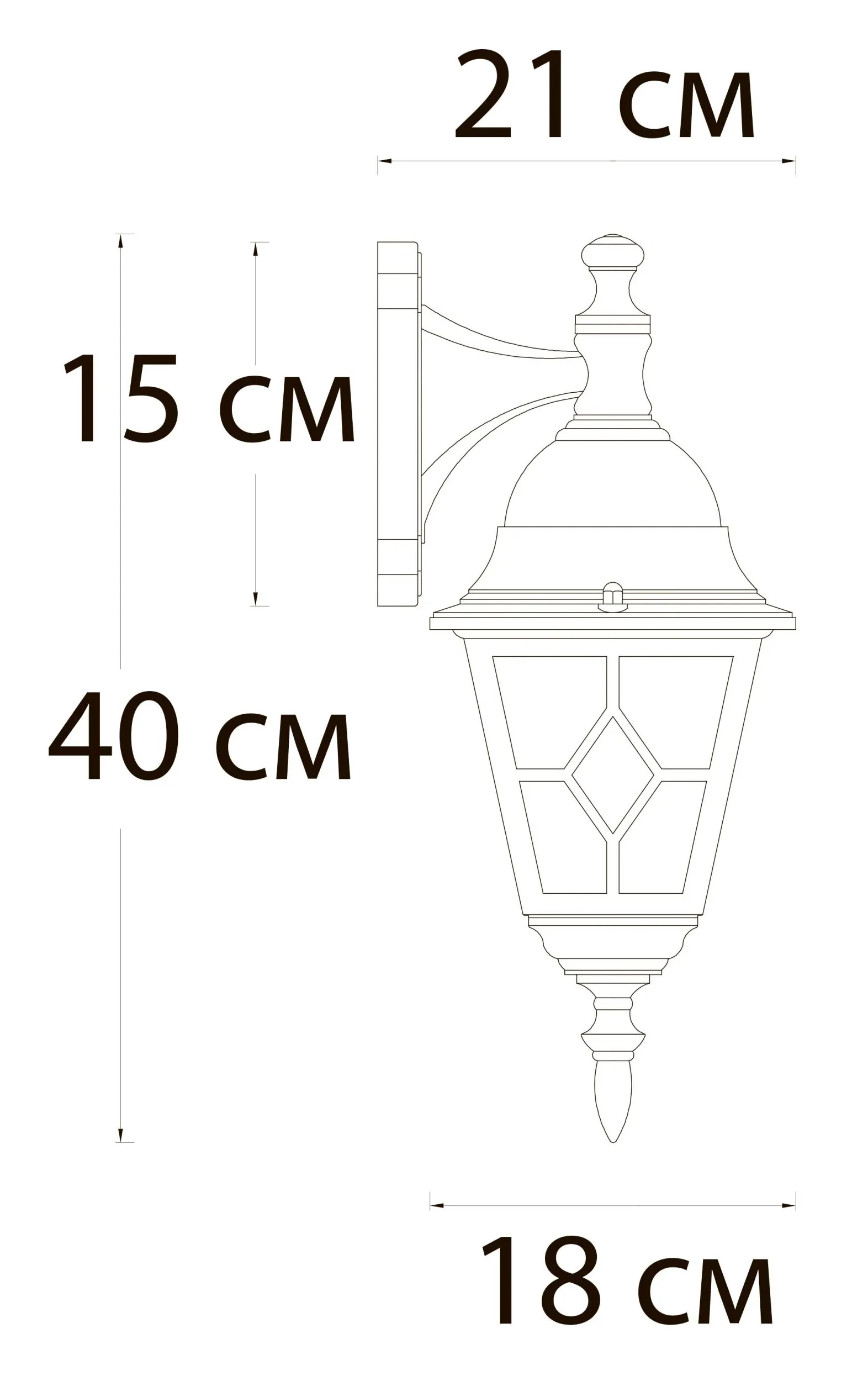 Бра ARTE LAMP MADRID A1542AL-1BN