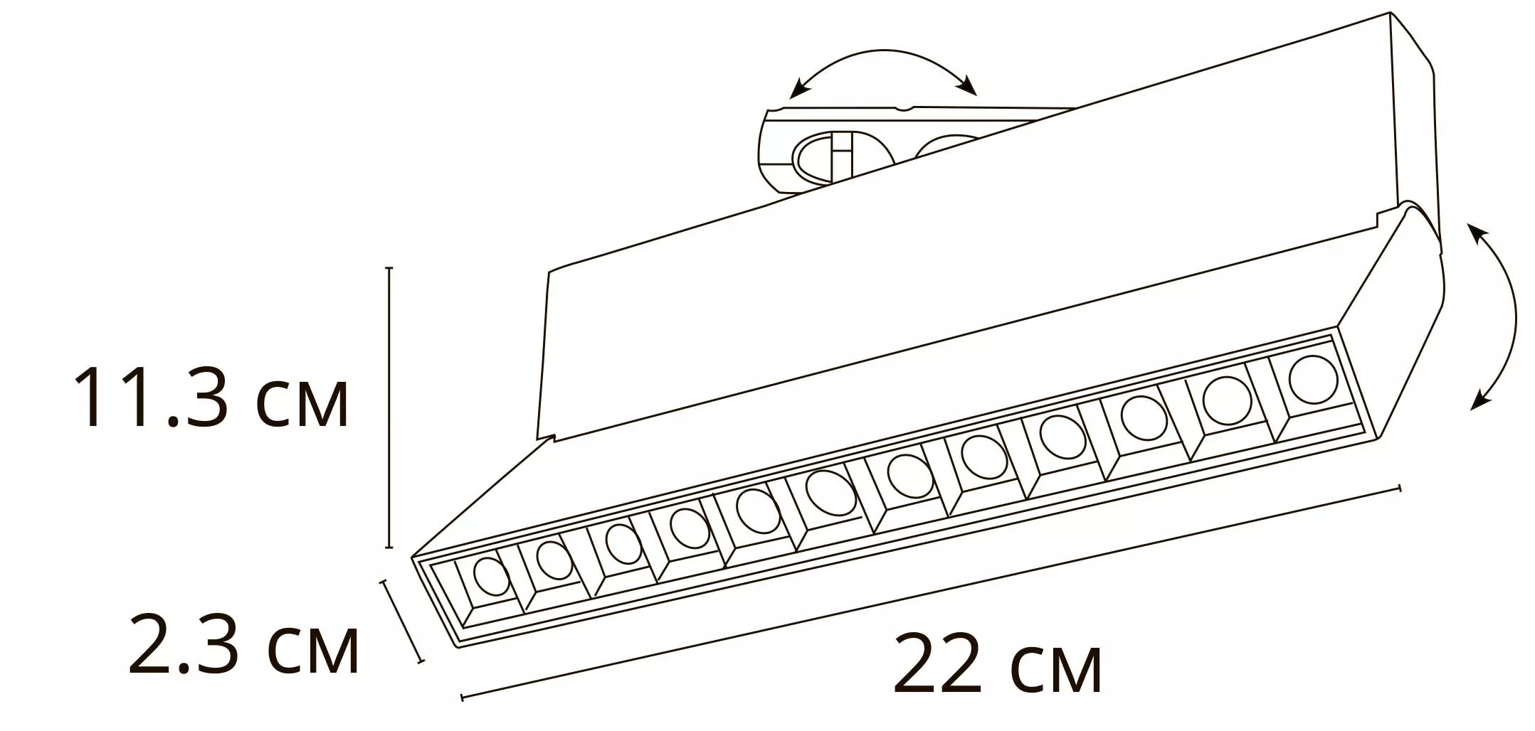 Трековый светильник ARTE LAMP FLASH A4572PL-1BK
