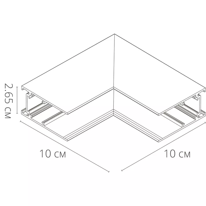 Коннектор угловой Arte Lamp LINEA-ACCESSORIES A480806