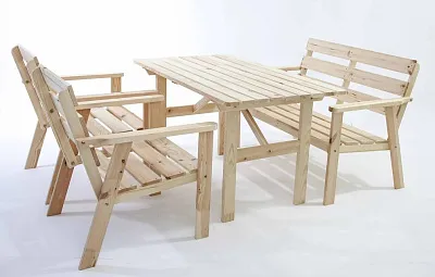 Комплект мебели деревянный Ньюпорт