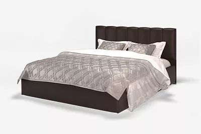 Двуспальная кровать Элен 160 см Лесмо brown МЛК