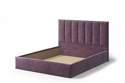 Кровать без основания 120х200 Лира NEO 17 ( фиолетовый ) МЛК