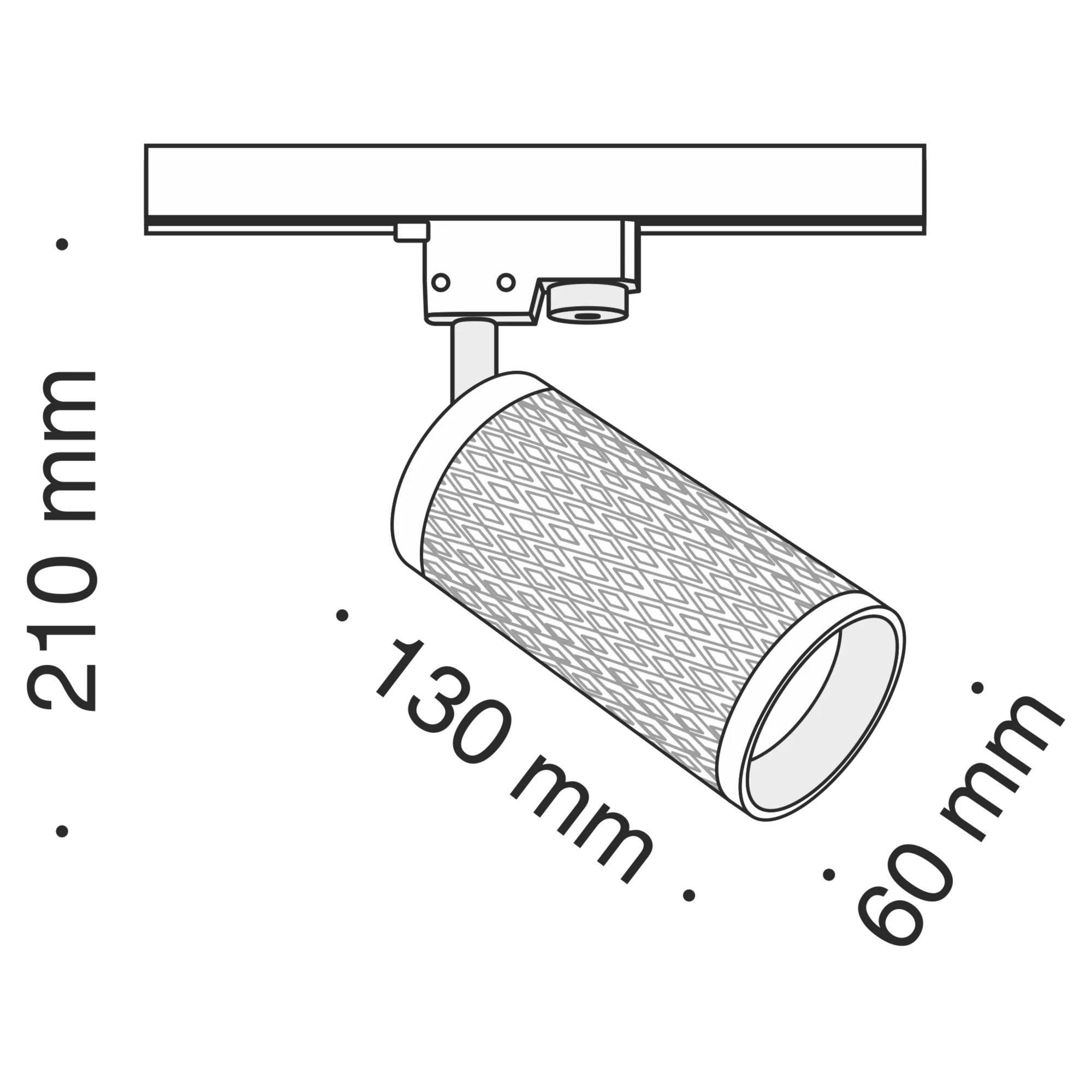 Трековый светильник Maytoni Technical Focus Design TR011-1-GU10-W