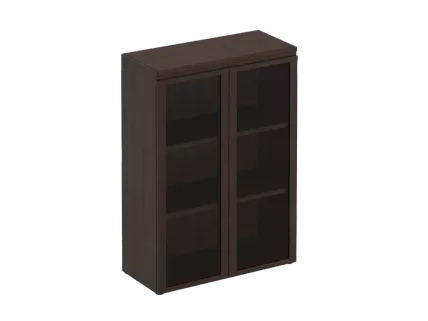 Шкаф для документов со стеклянными дверями Mark МК 312
