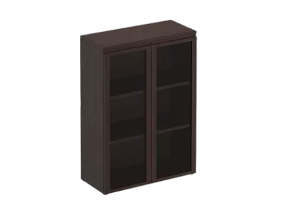 Шкаф для документов со стеклянными дверями Mark МК 312