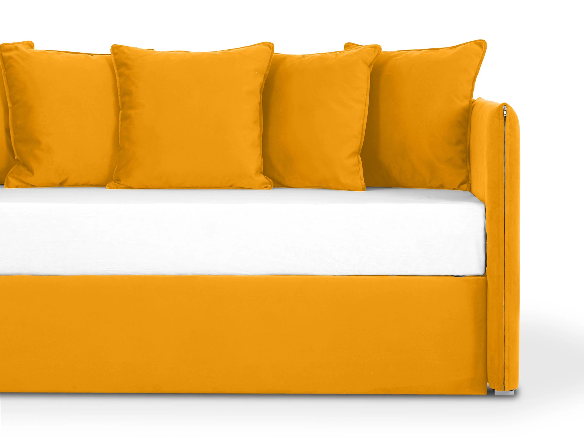 Кровать-кушетка Milano без матраса желтый 780188