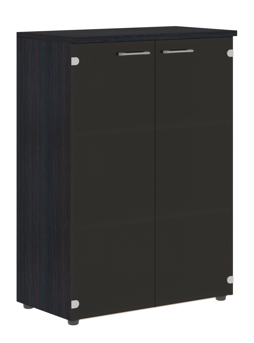 Шкаф со стеклянными дверями средний XTEN XMC-85-2