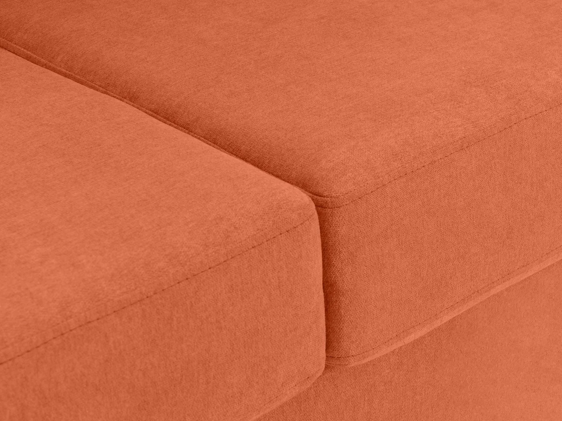Диван-кровать с оттоманкой Peterhof П1 оранжевый 341001