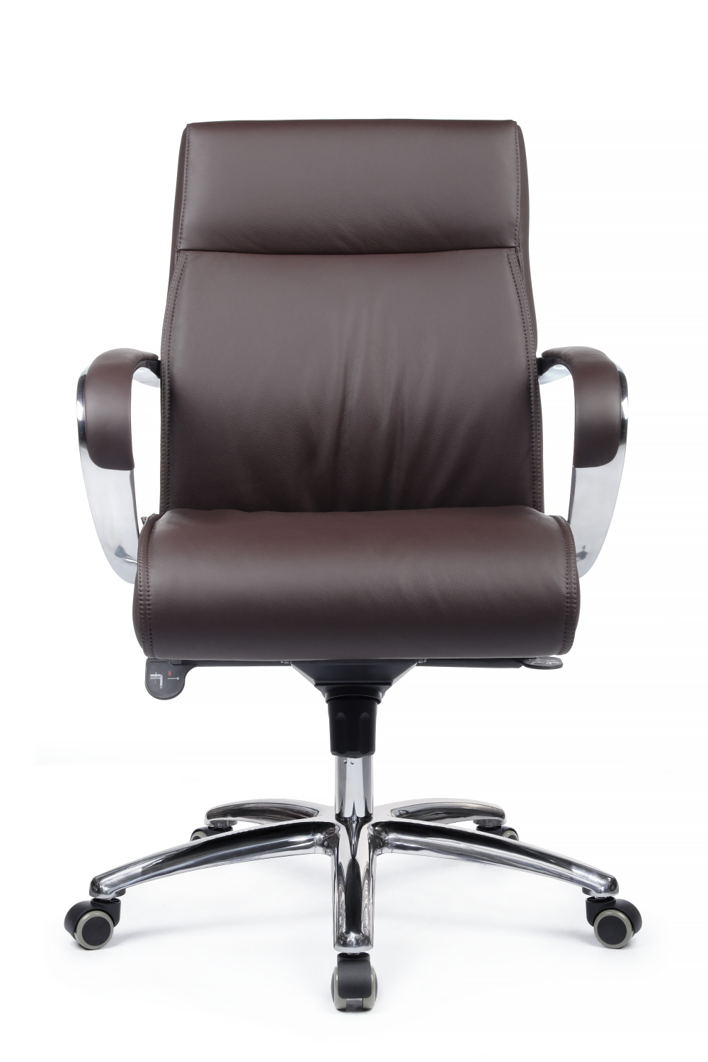 Компьютерное кресло RIVA DESIGN Gaston-M 9264 натуральная кожа Темно-коричневый