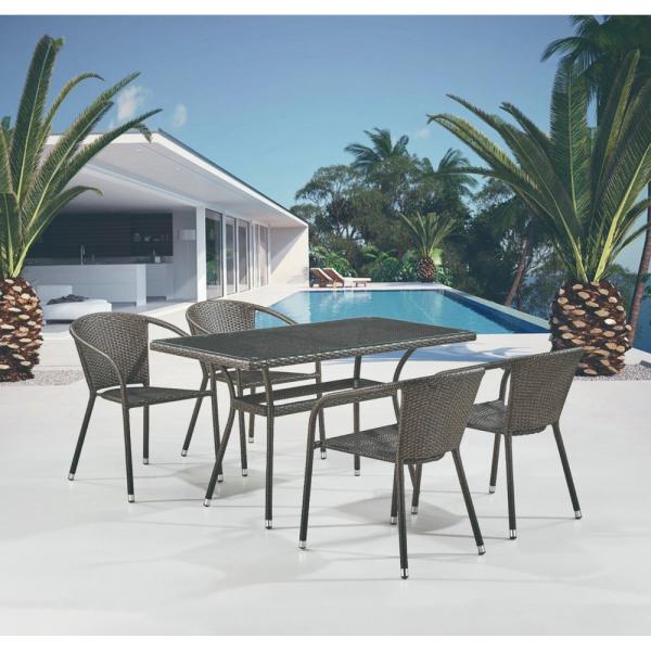 Комплект мебели из ротанга Afina Garden T286A/Y137C-W53 Brown Коричневый