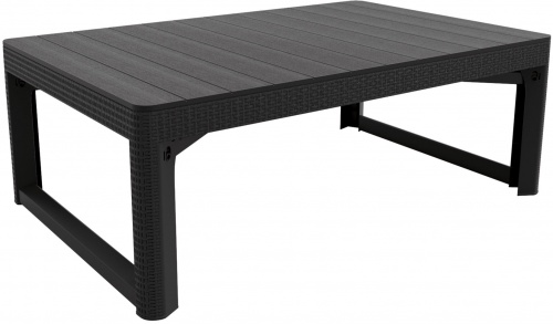 Стол раскладной Keter Лион (Lyon rattan table) Графит 17205429