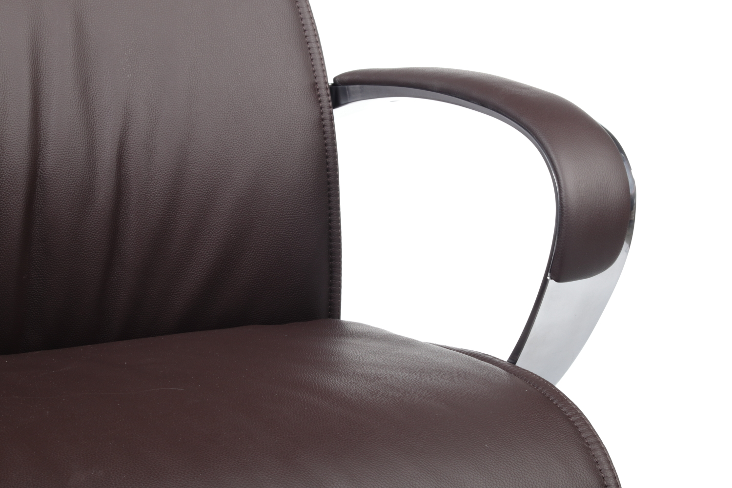 Компьютерное кресло RIVA DESIGN Gaston 9164 натуральная кожа Темно-коричневый