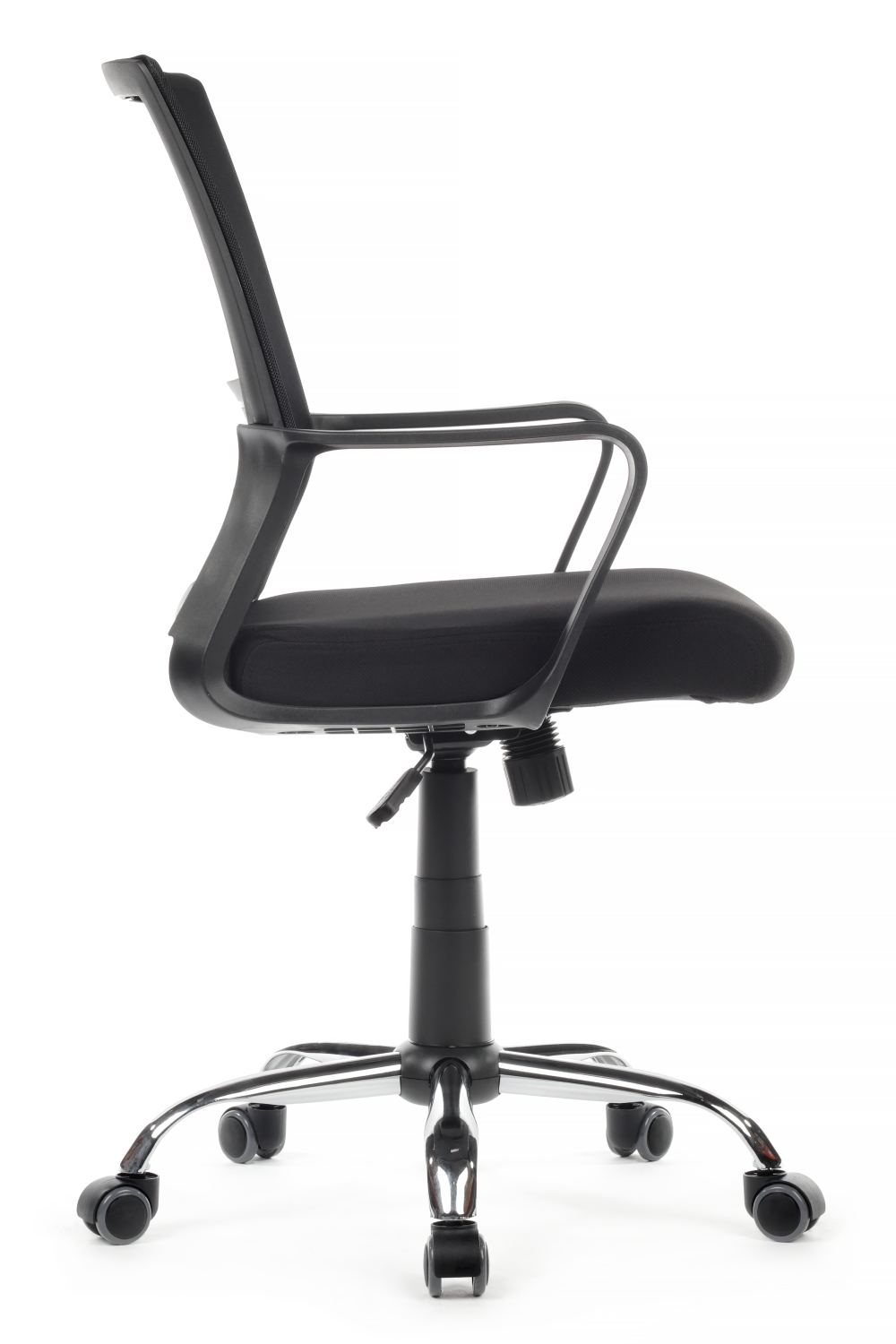 Кресло компьютерное Riva Chair Mint 1029MB без подголовника черный