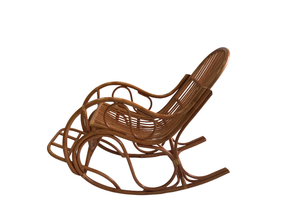 Кресло-качалка для отдыха 05 04 коньяк