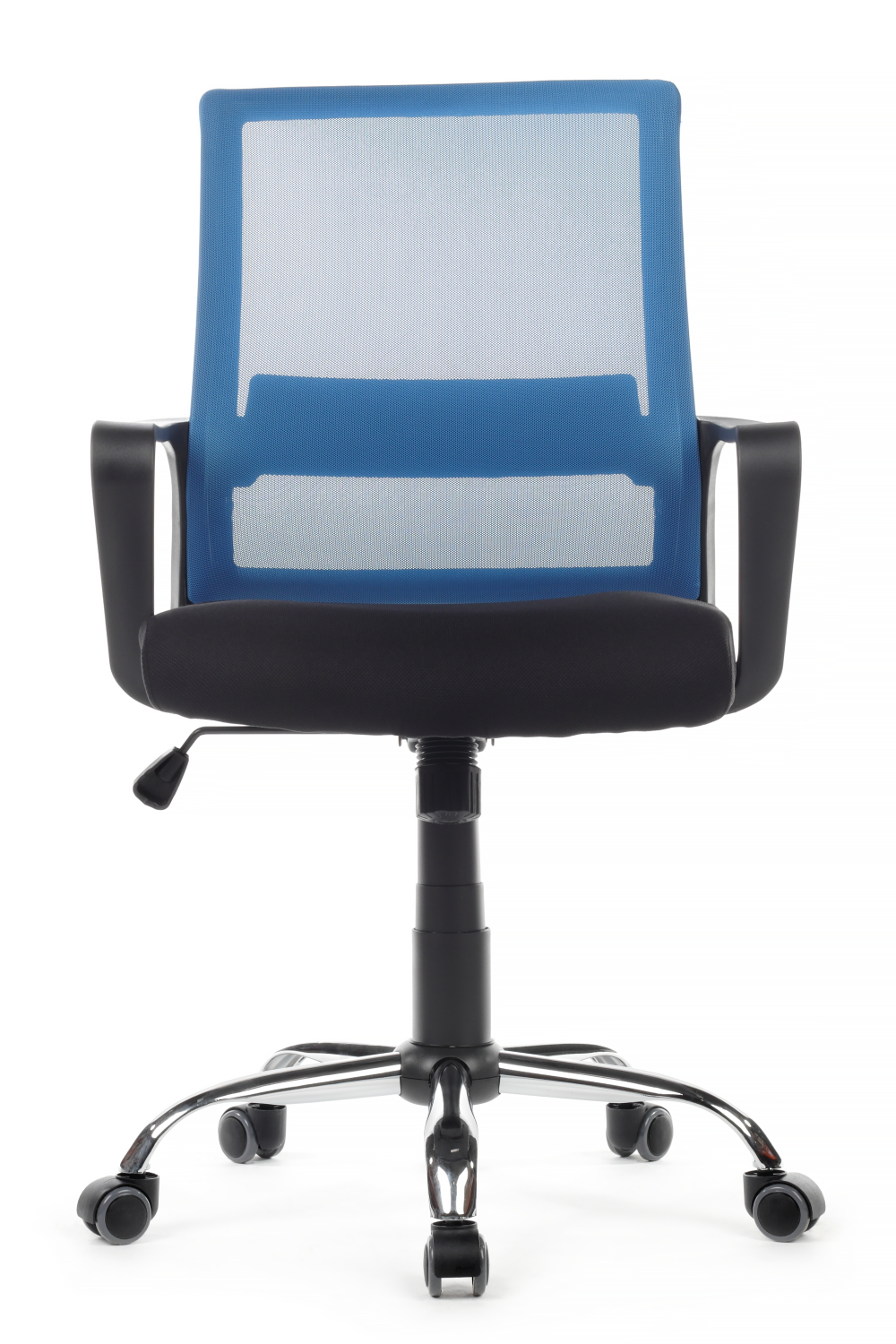 Кресло компьютерное Riva Chair Mint 1029MB без подголовника черный / синий