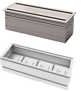 Блок установки розеток 480*136 Norden CS324.500W Белый