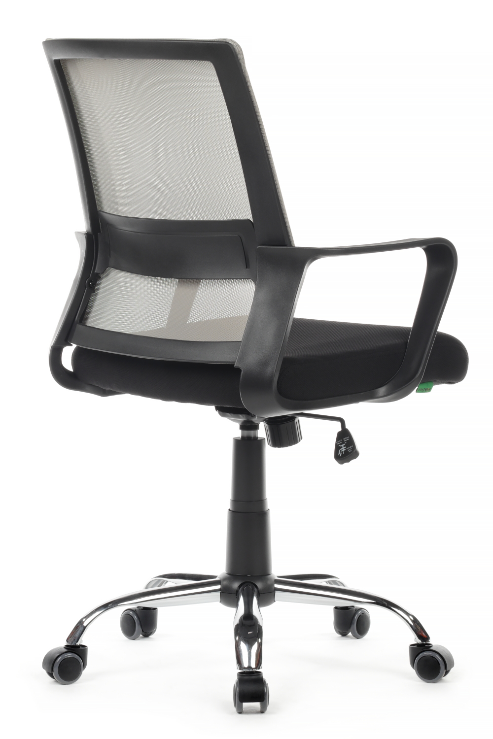 Кресло компьютерное Riva Chair Mint 1029MB без подголовника черный / серый