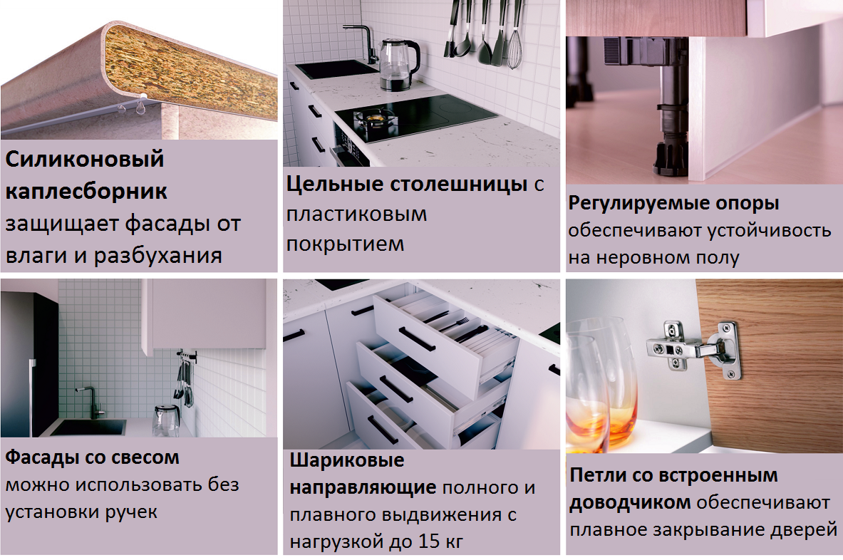 Кухонный гарнитур Графика 2000 Sanvut