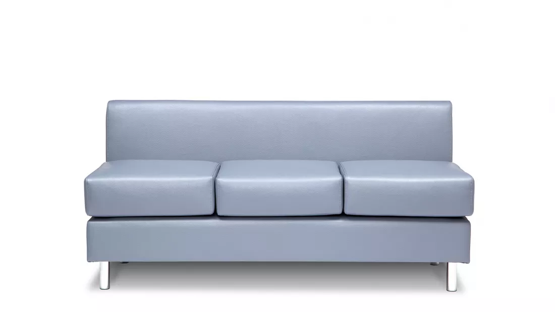 Трехместный диван без подлокотников Домино